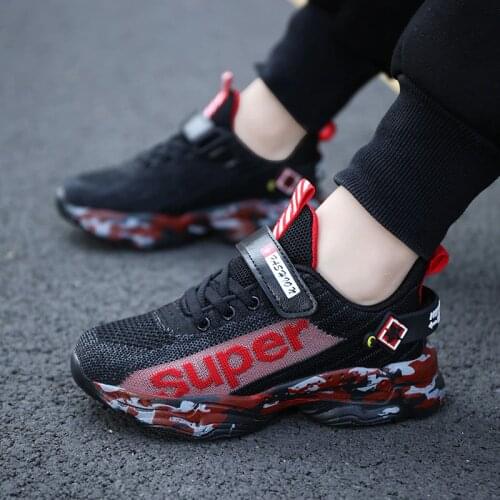 Sport Boys Sneakers Children Casual Shoes For Kids Sneakers Girls Shoes Breathable Mesh Trainers Fashion New sapatos infantil