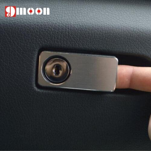 Stainless Steel Car Keyhole Cover Trim Decoration Sticker For Mercedes Benz GLK X204 C Class W204 E Class W212 Car Styling