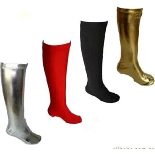 One size adults long shoes wear mongolian dance boots cover festive stage performance stockings