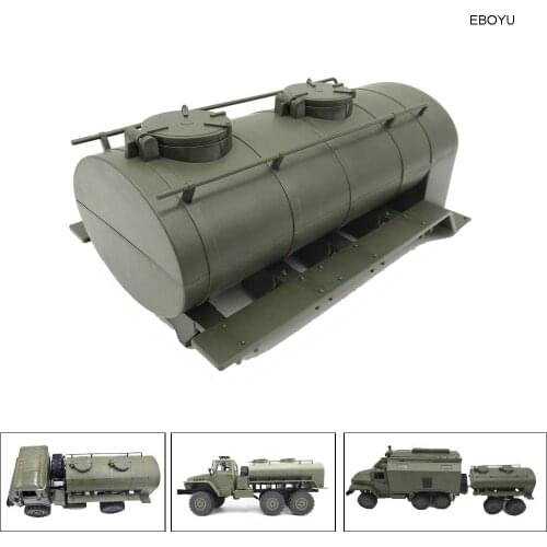 EBOYU Oil Tank Decorate Box for WPL B14 B16 B24 B36 C24 C14 2.4G RC Crawler Military Truck