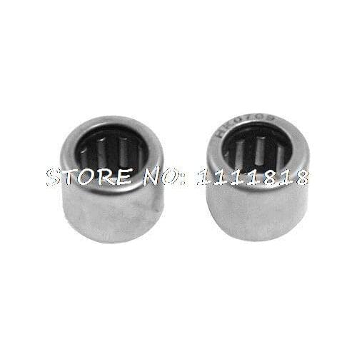 2 Pcs HK 0709 Drawn Cup Needle Roller Bearing 7mm x 11mm x 9mm