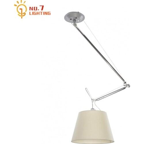 Italian Design Artemide Tolomeo Ceiling Lamp Swing Arm Flexible Adjustable Suspension Luminaire Home Decor Living Room Bedroom