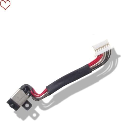 Laptop DC Power Jack Cable Charging Connector Port Wire Cord For Dell Inspiron 5370 Vostro 5471 P87G P88G