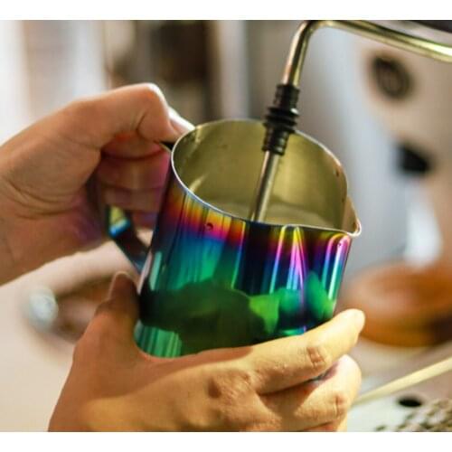 Stainless Steel Milk Frothing Pitcher Espresso Coffee Barista Craft Latte Cup Cappuccino Milk Jug Cream Frother Pitcher Maker