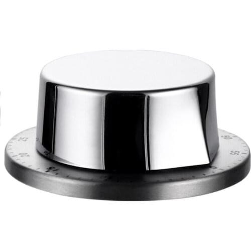 Magnetic Kitchen Timer Mechanical Alarm Clock Timer Retro Stainless Steel Time Cooking Food Tools Home Countdown Gadget