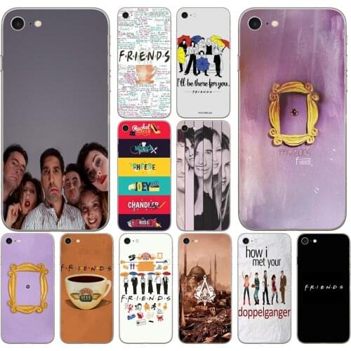 89DD FRIENDS TV SHOW Best Friends Forever Soft Silicone Cover Case for iphone 5 5s se 6 6s 8 plus 7 7 Plus X XS SR MAX case