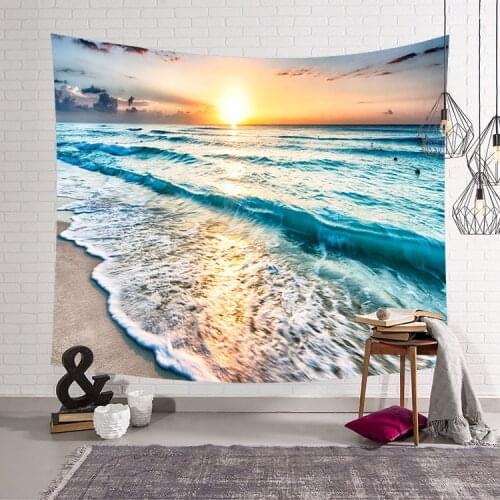 Beach Tapestry For Home Decoration Wall Hanging Beach Throw Towel Beach Blanket And Mat