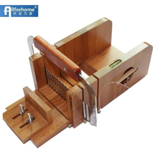 Practical Adjustable Bamboo Soap Cutter Stainless Steel Wavy Cutter Kit Soap Beveler Planer Soap Refinement Cutter Soap Repair