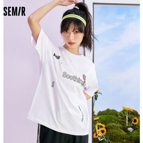 Женские укороченные футболки Semir China At AliExpress