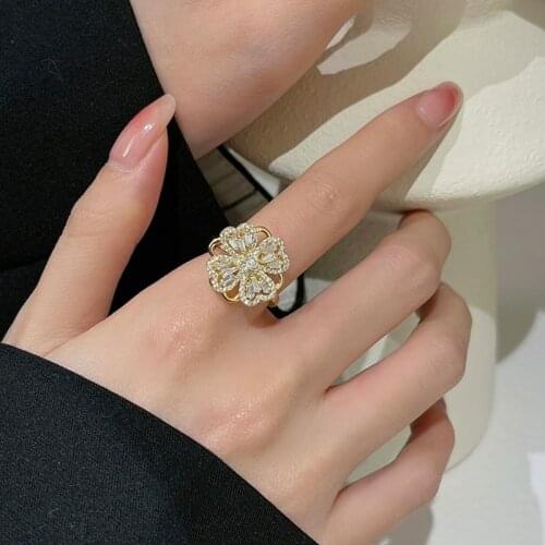 Sticks Jewelry Rings With Cubic Zirkonia For Women