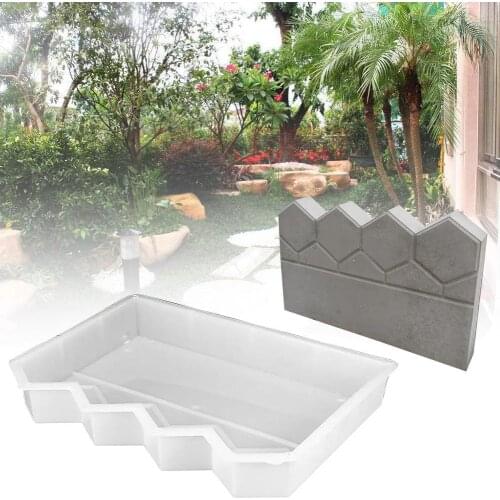 In-stock Home Garden Walk Maker Mold Plastic Cement Brick Mold Walk Maker Concrete Mould For Garden Lawn Courtyard