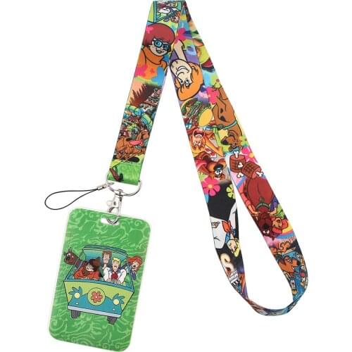YA203 Card Set Lanyard For Keys Mobile Phone Hang Rope Keycord USB ID Card Badge Holder Keychain DIY Lanyards