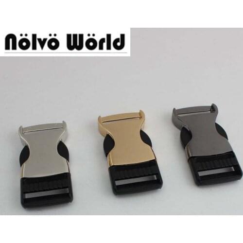 20-60pcs 3 colors 25mm release buckle for waist bags buckle luggages DIY Dual Adjustable Arched Bags backpack buckles