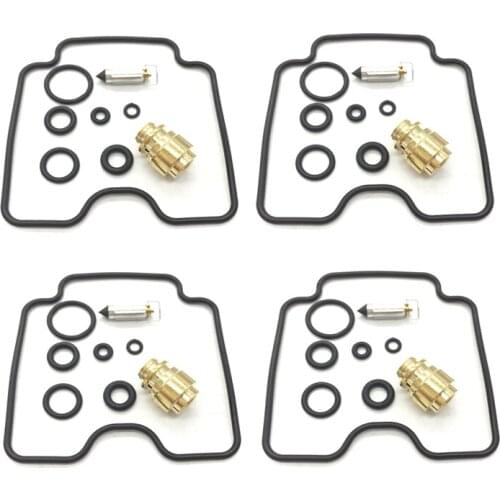 4 x Carburetor Carb Rebuild Repair Kits Fit for Yamaha FZS600 FZS 600 Fazer 1998-2003