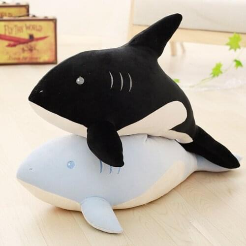 Shark Plush Toy Super Soft Stuffed Doll Soft Animal Bed Pillow Gift For Girls Birthday