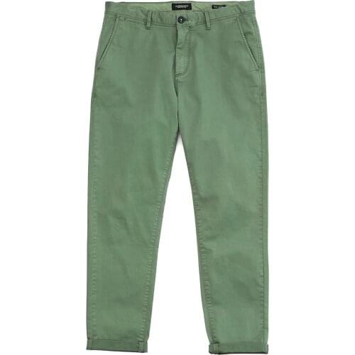 Male Brand Clothing Plus Size Pant 2021 Spring Summer New Casual Pants Men Cotton Slim Fit Chinos Fashion Trousers