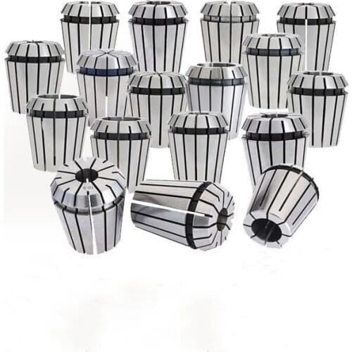 CNC Spindle Collet 13pcs ER11 Collet Chuck + 1pcs ER11 A Nut For Machine Tool Spindle Router Bits