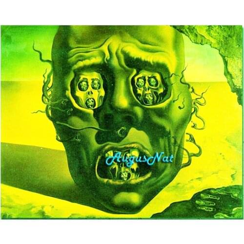 Skulls diamond painting full round halloween wall art decor diamont paint diy diamand dotz kits skeleton mosaic sticker crafts