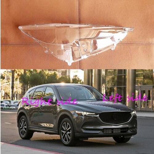 For Mazda CX-5 CX5 2017 2018 2019 Car Headlight cover Headlamp Lens Auto Shell Cover