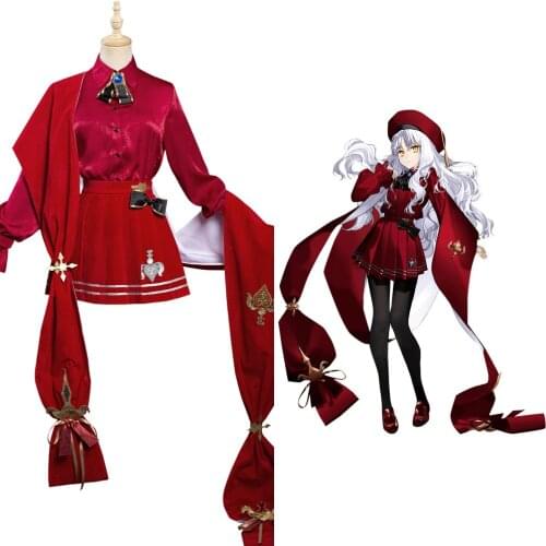 Fate Grand Order Cosplay Caren Hortensia Cosplay Costume Dress Outfits Halloween Carnival Suit