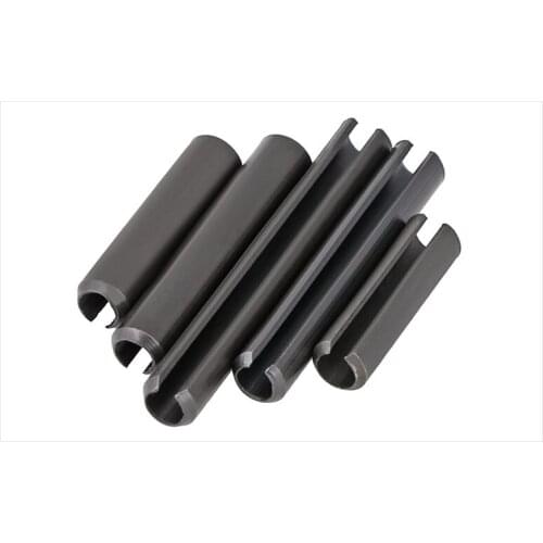 GB879 carbon steel spring pin cylindrical elastic pin positioning pin M1.5 M2 M2.5 M3 M4 black 65mn opening pin for screw