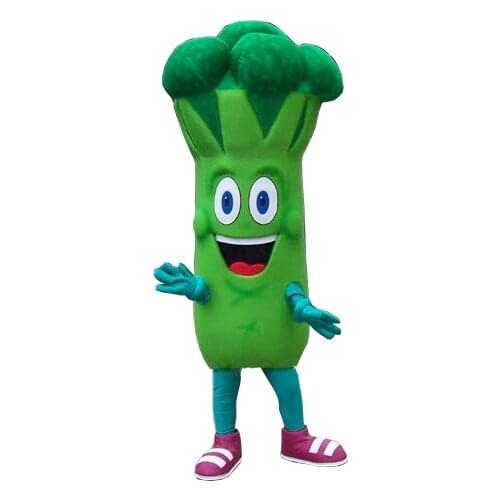 Bruce Broccoli Mascot Costume Custom Fancy Costume Anime Cosplay Kits Mascotte Fancy Dress Carnival Costume