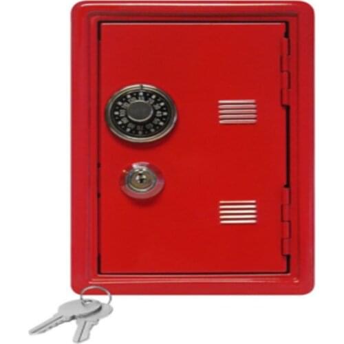 Mini ATM Piggy Bank Creative Piggy Bank Password Digital Coins Cash Deposit Children Safety Saving Safe Box Birthday Gift
