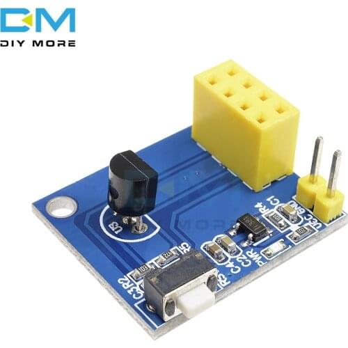 ESP8266 ESP-01 DS18B20 Temperature Humidity Sensor Adapter Module Wifi NodeMCU For Arduino Smart Home IOT DIY Kit