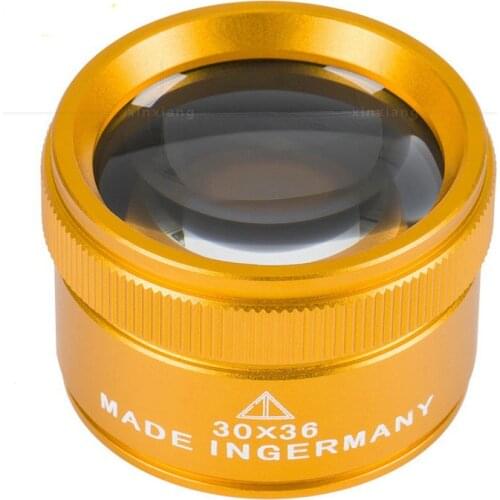 Portable Handheld Jewelry Diamond Identification Magnifier Magnifiers Watchmaker Glasses Magnifier 30X Magnifying Glass