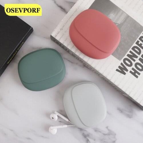 Portable Silicone Storage Box Phone Charger Data Cable Headphone Organizing Bag Cute Small Coin Purse Soft Mask Case Headset Bag