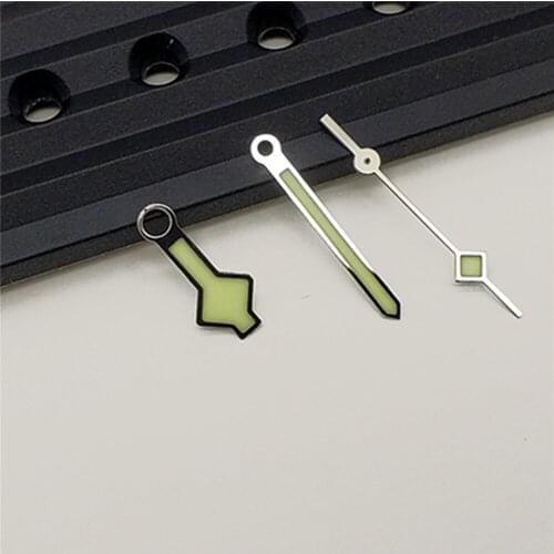 Luminous Watch Hands Snowflake-Style Watch Needle for SKX007/009 Watch 7S 4R 6R Series Watch Movements Repairing Tool