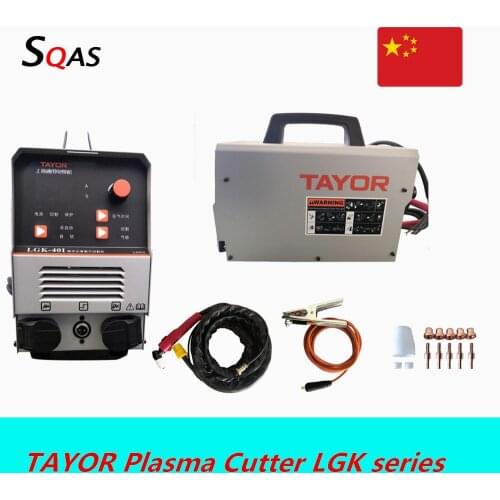 TAYOR Plasma Cutter LGK-40 LGK-60 LGK-80 LGK-100 LGK-120 380V AC Air Plasma cutting machine clean cutting thickness 5mm-45mm