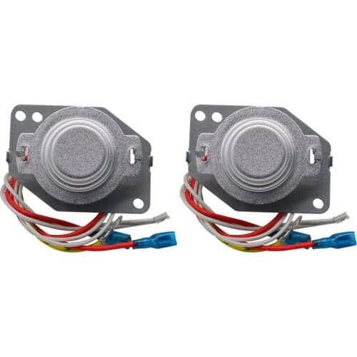 2Pcs Rice Cooker Thermostat, Adjustable Bimetal Rice Cooker Heating Temperature Controller Magnetic Steel