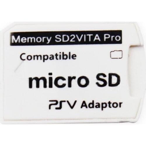Version 6.0 SD2VITA For PS Vita Memory TF Card Game Card PSV 1000/2000 Adapter Micro SD card Reader Adaptor For PSP GDeals