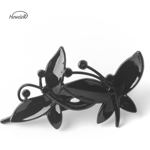 Hair Pins Women Lady Plastic Duckbill Clip Claw Comb Hairdressing Butterfly Accessories Lady Headwear Hairpins Barrette