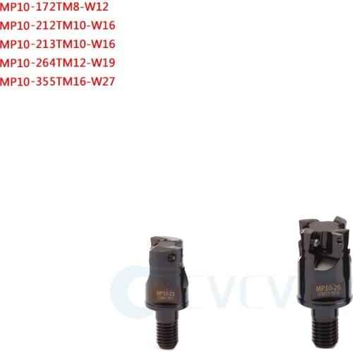 1Pc MP10-26-4TM12-W19 3T 4T 5T W16 Machine Tools Milling Cutter Head Adaptation MP1003 CNC Lathe Carbide Blade High Quality Tool