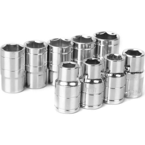 8MM 9MM 10MM 11MM 12MM 13MM 14MM-32MM 1/2" Socket Wrench Head Sleeve Double EndHand Tools