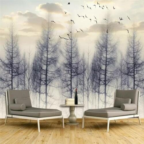 Ink landscape painting wall professional production mural factory wholesale wallpaper mural poster photo wall