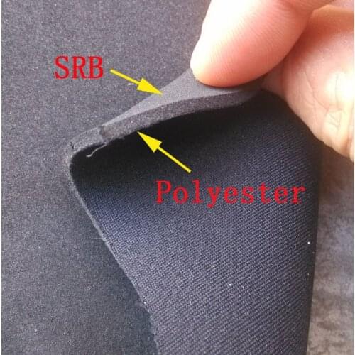 2.0MM thickness black one side SRB Neoprene fabrics