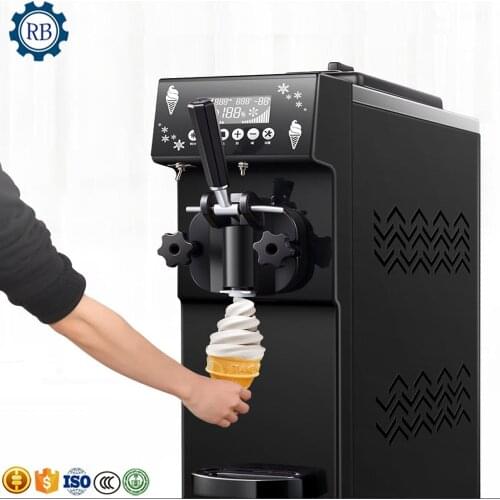Hard ice cream make machine soft ice cream making maker machine for commercial use