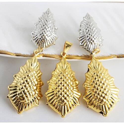 Fashion Jewelry Fashion New Jewelry For Women Earrings Pendent Romantic Sets For Wedding Party Anniversary Gift Trendy Sets