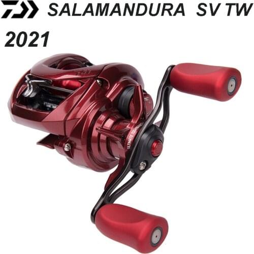 NEW 2021 Original DAIWA SALAMANDURA SV TW Fire Lizard Fishing Reel 103XH 103XHL Left Right Hand Micro Universal long shot wheel