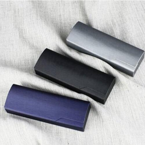 New Glasses Case For Men Women 2020 Retro Square Sunglasses Box Optical Handmade Storage Glasses Case
