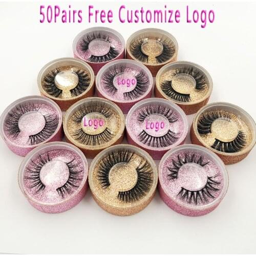 Wholesale Free DHL 50 pairs Vip Momo Eyelashes 3D Mink Lashes Handmade Mink Lashes 10 Styles Custom Logo Label lashes