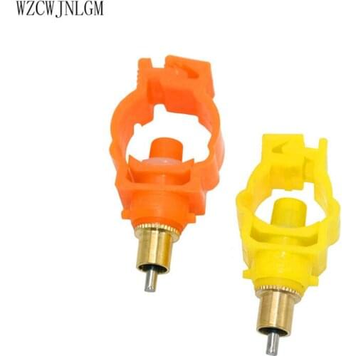 Poultry Rabbit Nipple Waterer 20mmto25mm Water dispenser Copper Head Chicken Drinking Animal Supplies 150pcs