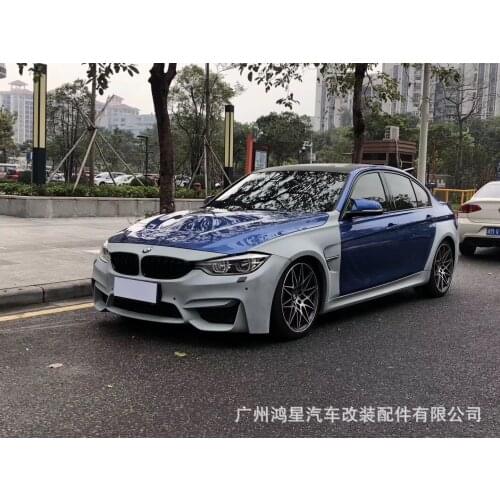 Applicable to 3 Bmw Series M3 Re Engraving Large Envelope F30.f35 Refit Wide Body Front and Rear Bar