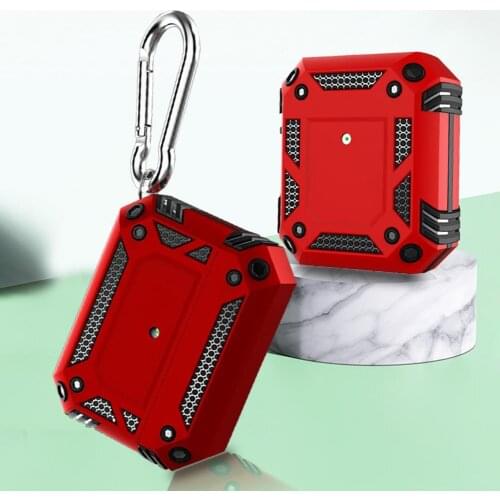 Military-Grade Shockproof Protective Shell Earphone Case Drop Proof Compact Colorful Wireless Earphone Case For AirPods 1/2/Pro3