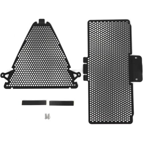 Motorbike Radiator Grille Black Lower Radiator Guard for Autocycle