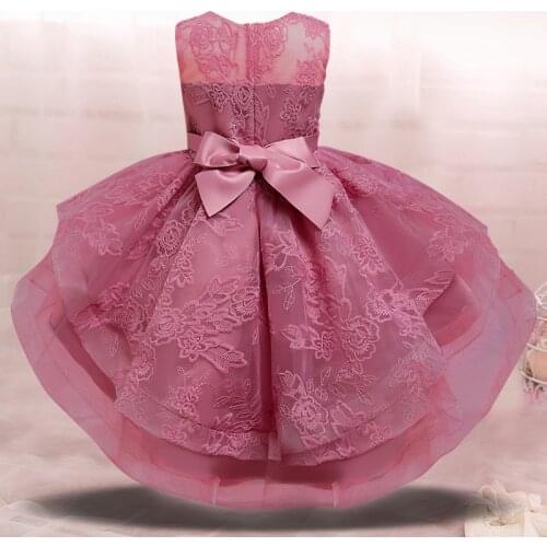 Girls Christmas Lace Princess Dress Kids Wedding Party Bridesmaid Formal Dresses Evening Pageant Gown Children New Year Costume