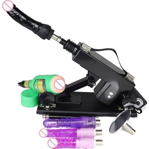 Sex Machine for Man and Women 3XL Metal Suction Cup Attachments Love Machine for Adult Hand Free Vibrator Male Masturbators